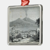 Ornement En Métal Vue générale de Naples (Gauche)