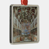 Ornement En Métal Vue intérieure de la chapelle de Sistine (Droite)