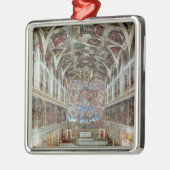 Ornement En Métal Vue intérieure de la chapelle de Sistine (Gauche)