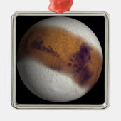 Ornement En Métal Vue simulée de Mars (Devant)