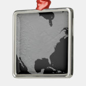 Ornement En Métal Vue stéréoscopique de l'Amérique du Nord 2 (Gauche)