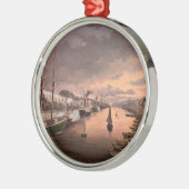 Ornement En Métal Vue sur l'Aura à Turku (Gauche)