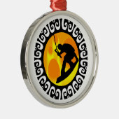 ORNEMENT EN MÉTAL WAKEBOARDING L'ATMOSPHÈRE (Droite)