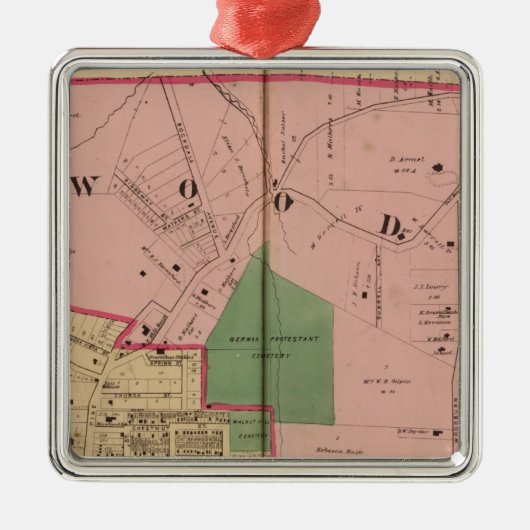 Ornement En Métal Walnut Hills (Ohio) (Devant)