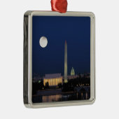 Ornement En Métal Washington DC la nuit (Droite)