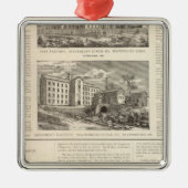 Ornement En Métal Waterbury Clock Company (Devant)