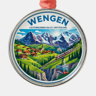 Ornement En Métal Wengen Suisse