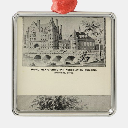 Ornement En Métal Westwood, YMCA, Hartford (Devant)