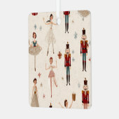 Ornement En Métal Whimsical Nutcraker Christmas Ornament (Avant gauche)