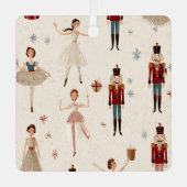 Ornement En Métal Whimsical Nutcraker Christmas Ornament (Recto)