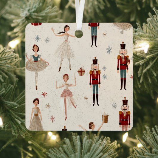 Ornement En Métal Whimsical Nutcraker Christmas Ornament (Insitu)