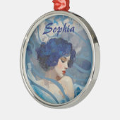 Ornement En Métal Whispers of the Ocean Goddess (Gauche)