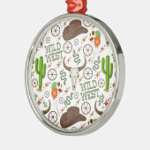 Ornement En Métal Wild West Christmas Ornament Keepsake (Gauche)