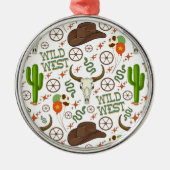 Ornement En Métal Wild West Christmas Ornament Keepsake (Devant)