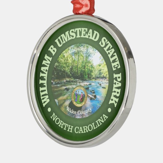 Ornement En Métal William B Umstead SP (Gauche)