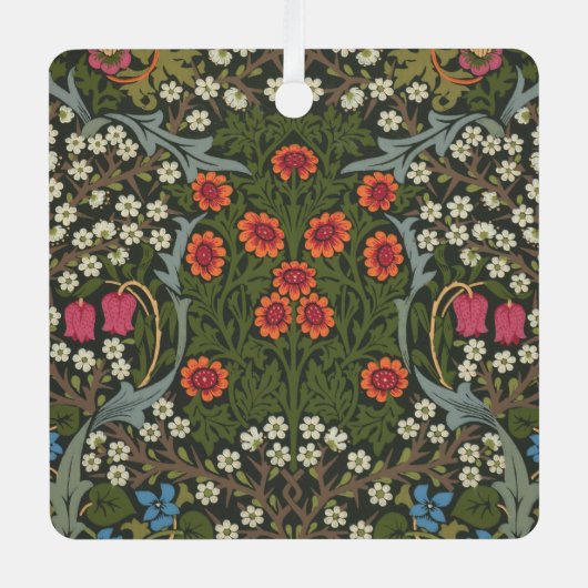 Ornement En Métal William Morris Blackthorn Garden Flower Classic (Recto)