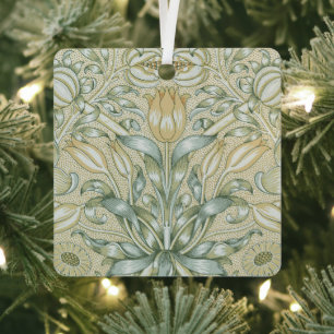 Ornement En Métal William Morris Motif Grenade Antique Lily