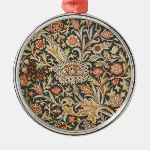 Ornement En Métal William Morris Trent Garden Fleur Classique Botani