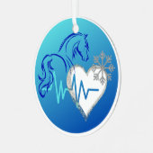 Ornement En Métal Winter Logo Multiple Ornament Options (Avant gauche)