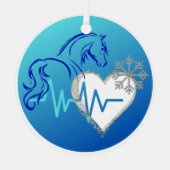 Ornement En Métal Winter Logo Multiple Ornament Options (Recto)