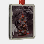 Ornement En Métal Winter Wonderland Vacances (Droite)