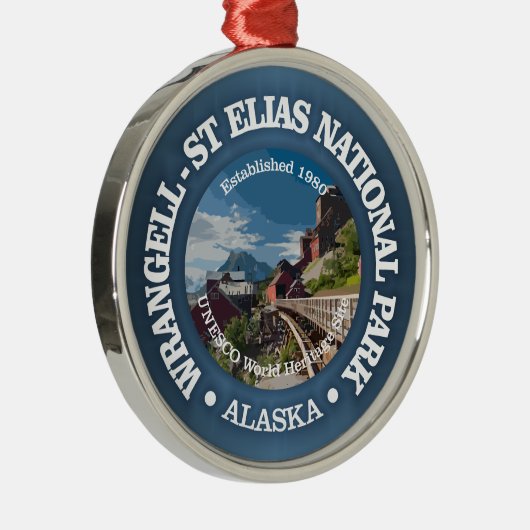 Ornement En Métal Wrangell-St Elias (NP2) (Droite)