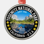 Ornement En Métal Yosemite National Park Photo Landscape (Devant)