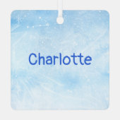 Ornement En Métal Young Gymnast Academy Classe Texte Personnalisé (Verso)