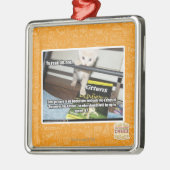 Ornement En Métal Yu DIS rouge un. (Gauche)