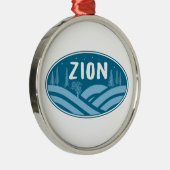 Ornement En Métal Zion National Park Utah Outdoors (Droite)