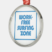 Ornement En Métal Zone de surf sans travail (Gauche)