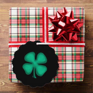 Ornement en papier ondulé Black Irish