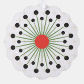 Ornement en papier-panneau de vacances (Verso)