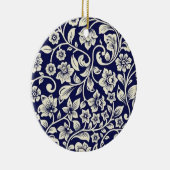 Ornement en porcelaine de Noël (Droite)