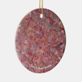 Ornement en velours rouge (Droite)