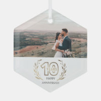 10th Year Anniversary Photo Gift for Couple