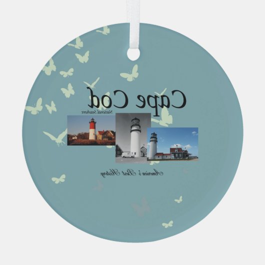 Ornement en verre ABH Cape Cod (Verso)