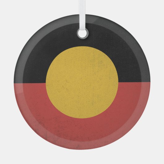 Ornement En Verre Aborigènes australiens (Recto)