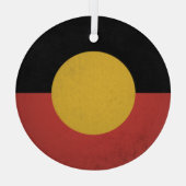 Ornement En Verre Aborigènes australiens (Verso)
