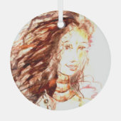 Ornement En Verre Adelia (Recto)