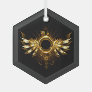 Ornement En Verre Ailes de Steampunk