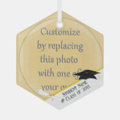 Ornement En Verre Ajouter une licence photo (Recto)