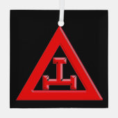 Ornement En Verre Arche royale (Verso)