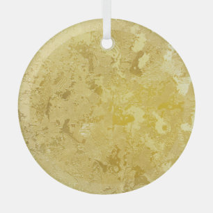 Ornement En Verre Arrière - plan Abstrait de texture d'or