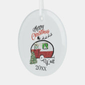 Ornement En Verre art de Noël (Avant gauche)