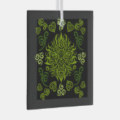 Ornement En Verre Art maori néo-zélandais (Avant droite)