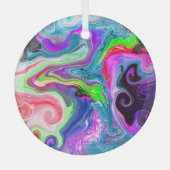 Ornement En Verre Art numérique coloré pour peinture (Recto)