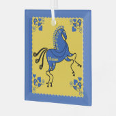 Ornement En Verre Art populaire ukrainien (Avant gauche)