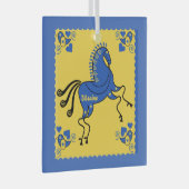 Ornement En Verre Art populaire ukrainien (Avant droite)