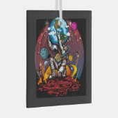Ornement En Verre Atlas Space Man (Avant droite)